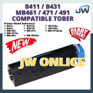 Compatible OKI B411 B431 B411d B411dn B431d B431dn MB461 MB471 MB471dnw MB471w MB491 MB491dn Drum