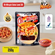 [HALAL] OH CHILI OIL Level 30 - Spicy CHILI OIL Condiment 250g | Nampol Spicy Chili Oil | Suitable f