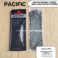 Pacific 6 7 speed bicycle chain, original Ken 6 speed 7 speed bicycle chain