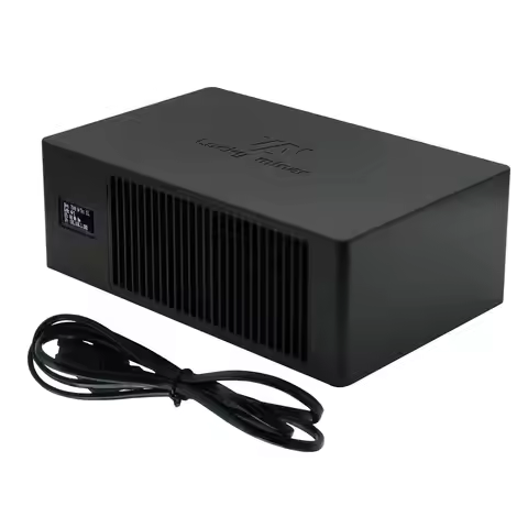 Bitcoins Miner Lucky Miner 4.5TH/S Solo Miner LV08 SHA-256 Asic Chip Low Noise Lottery Crypto Miner