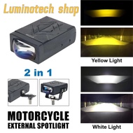 MATA LuminoTech Shop mini laser headlight for car two-color spotlight devil eye waterproof IP6 spotl
