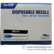 Onemed 22G Needle 1 pack contains 100