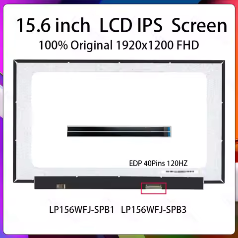 15.6' 120Hz Laptop LCD Screen LP156WFJ SPB1 LP156WFJ-SPB3 LP156WFJ-SPB1 Display Matrix Panel Replace