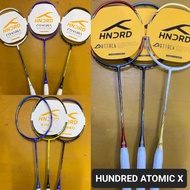 HUNDRED Badminton Racket atomic X POWER SPEED CONTROL 38lbs 35lbs HNDRD 100% Original