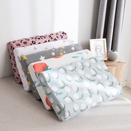 Evaahome 100% Cotton Latex Pillow Case / Cover - Breathable, Hypoallergenic, for Adult & Kids (27x44