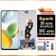 Tecno Spark 30 Spark 30C LCD 4G 5G original screen high-quality