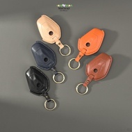 STARYSWAY Motorcycle Key Cover​, Retro Custom Fit​ ​Leather Key ​, Genuine Leather Anti-Scratch Key 