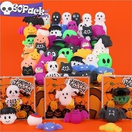 60Pack Halloween Mochi Squishy Toys, Kawaii Squishies Fidget Toys, Stress Relief Toys for Boys &amp; Girls, Goodie Bag Stuffers Fillers Classroom Prize, Party Favors for Kids 4-8 8-12