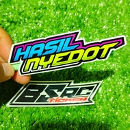 Nyedot sticker / viral gold mining sticker