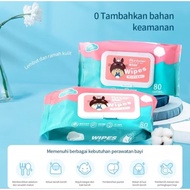 Non-alcoholic baby wet wipes safe for baby skin