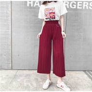 Women's Fund Culottes Pants 1-4 Years/Wholesale Imported Children's Clothes/girls pleated wide pleat