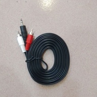 RCA Panamax 1.5 ¬ 3METER 3.5MM AUX Male to 2 RCA Male Cable For Speaker TV Amplifiers = TAV-2376G