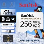 SanDisk 128GB High Endurance UHS-I micro SDXC V30 U3 Full HD 4K for Smartphones, Tablets, IP Camera,