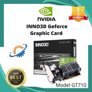 Nvidia INNO3D Geforce Low Profile 2GB GPU Graphics Card N710-15DV-E3BX / 1 Year Warranty
