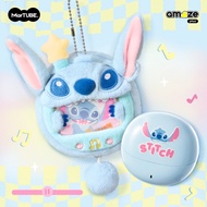 [Martube] หูฟังบลูทูธ Stitch แบบพกพา Bluetooth Earphones พร้อมกระเป๋าเก็บสุดคิ้วท์ ลิขสิทธิ์แท้
