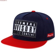 full cap Parental Advisory Explicit Content Embroidery Snapback Youth Hip Hop Tide Card golf cap for