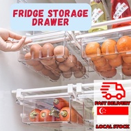 🇸🇬SG Ready Stock🇸🇬 Clear Acrylic Fridge Food Storage Organiser Drawer Box