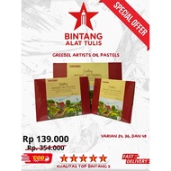 Greebel Oil Pastel 24 36 48 Colors |Crayon Greebel Artist Gallery Pastel Colors for School Children 