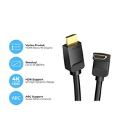 Solo] HDMI Cable Vention Right Angle 90 Degree Elbow ARC 4K UHD