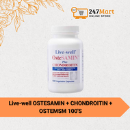 Live-well OSTESAMIN + CHONDROITIN + OSTEMSM 100(B2F1+MSM150S) / 100S