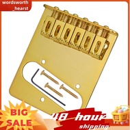 6 String for TL Guitar Electric Guitar Bridge Adjustable 6-Saddle Saddle Guitar Bridge