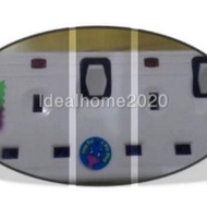 13 Amp 3 Gang 4.5m Extension Cord Trailing Socket Extension Plug Socket SIRIM