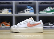 [Hot selling] Nike Blazer Mid "1977 Vintage Low" White/Gray/B loss powder "Classic Pioneer Mid Top V