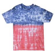 UNISEX TIE DYE ABSTRACT 2 SIDE EFFECT T-SHIRTS / MEN'S TIE DYE CLOTHES / WOMEN'S TIE DYE CLOTHES