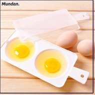 MUNDAN Eggs Chicken Microwave Cooker Steamer Tool Microwave Eggs Kitchen Tool Food Gadget 2 Eggs Dra