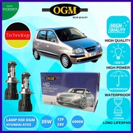 Bohlam Lampu HID OGM Mobil HYUNDAI ATOZ 1 Set - Super Terang