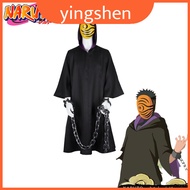 Naruto Akatsuki Authentic Tobi Uchiha Obito Costume Cosplay