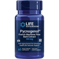 Life Extension Pycnogenol French Maritime Pine Bark Extract, 60 Capsules