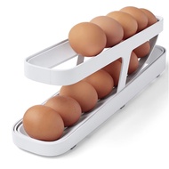 MLADEN Auto Rolling Egg Tray Storage Box Egg Storage Egg Container Egg Bekas Telur Egg Tray Egg Orga