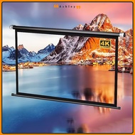Skrin Projektor Projector Screen 3D 4K LCD Layar Projector Screen Screen Projector Wall Anti Light P