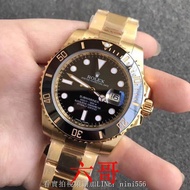 Rolex Rolex (Rolex Rolex ) Rolex Rolex Submariner 116618 ln - 97208 automatic mechanical black plate of 18 k gold man watches 40 mm1065 blackwater ghost