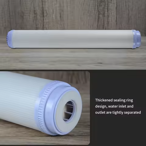 20 Inch Ultrafiltration UF Membrane Filter Elements Flat Mouth Universal Water Purifier Filter Eleme