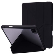 PU leather flip transform stand case for iPad Air 13 inch M3 A3271 A3269 M2 A2898 A2899 A2900 transp