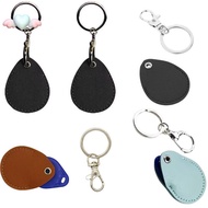 PU Leather Card Holder Key Ring Protector Elevator Access Card Holder Access Control Card