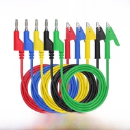 4MM All-copper Banana Plug Test Lead Injection-molded PVC 1sqmm Continuous Plug Test Wire for Electr