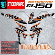 High quality decals for Motorstar CL 150,,,Vario 150