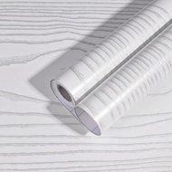 White Wood Grain Wallpaper 8m to 9m x 45cm