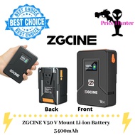ZGCINE V50 V Mount Li-ion Battery 3400mAh