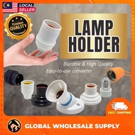 LAMP HOLDER Socket Adapter Lampu DIY Lamp Base Bulb Holder GU10 PLC E27 MR16 Lampu Rumah Wedge Holde