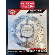 220mm premium TQ6 steel disc for Ex135 (rear disc)