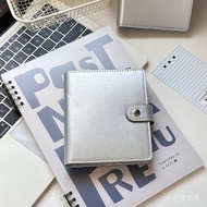 笔记本 记账本 account bookm5手帐本迷你活页夹m5活页本m5外壳便携软面皮质按扣本子手账本子 9.20