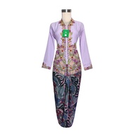 Encim Kebaya Lily Embroidered Lilac  H 680 - Neng Lina Kebaya
