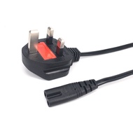 Bolantedz Electric Cord EU Power Cable 2Pin Cable 1.5M 250V 2.5A US Power Cord UK Supply Cable Lead 