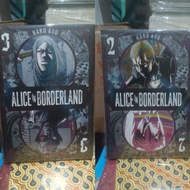 Imported manga comic Alice in borderland 2.3 seal Imported manga comic/ Alice in borderland vol 2.3 