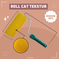 Roller Cat Tekstur Kamprot - Alat Bantu Pengecatan Tekstur - Kuas Roll Cat Tembok Tekstur - Gerakzon
