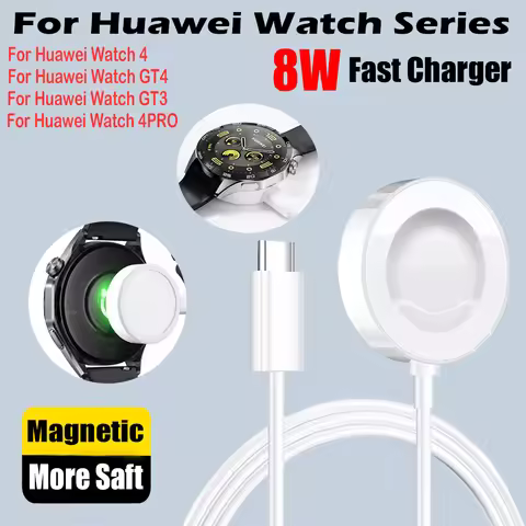 Magnetic Wireless Charger For Huawei Watch 4 GT4 GT3 USB Fast Charging Cable For Huawei Watch 3pro G